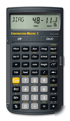 Calculated industries construction master 5 calculator