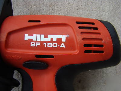 Hilti sf 180-a, 18V cordless hammerdrill/driver