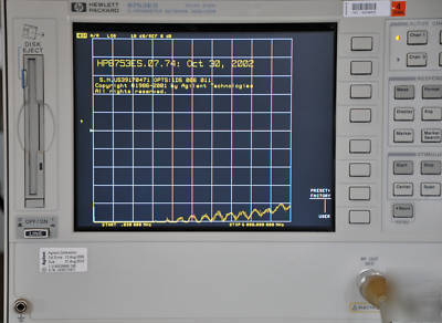 Hp/agilent 8753ES network analyzer, atn-4111B 6 ghz