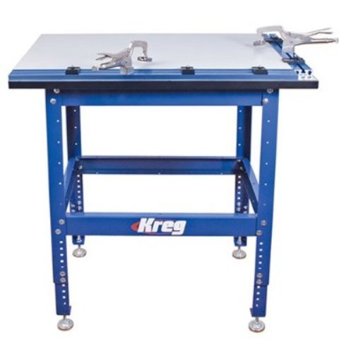 Kreg KKS2000 klamp table with universal steel stand