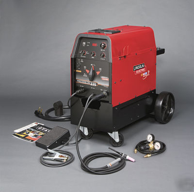 Lincoln precision tig 225 welder w/ cart K2535-2