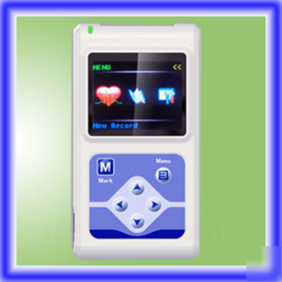 New 12 channel ecg holter ekg holter monitor system
