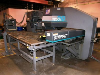 #1250H/20 2.5 strippit/lvd 23 ton cnc turret punch '98