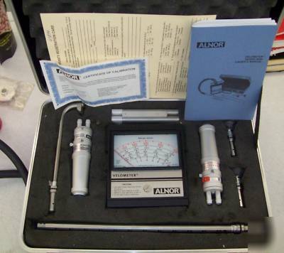 Alnor velometer series 6000 air velocity meter