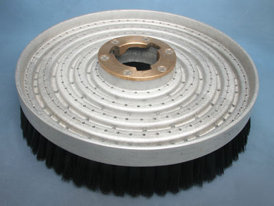 Aluminum back rotary brush for hild machine tynex nylon