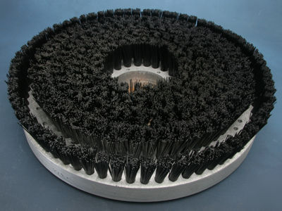 Aluminum back rotary brush for hild machine tynex nylon