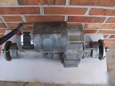 B-gear transaxle with drive motor assembly