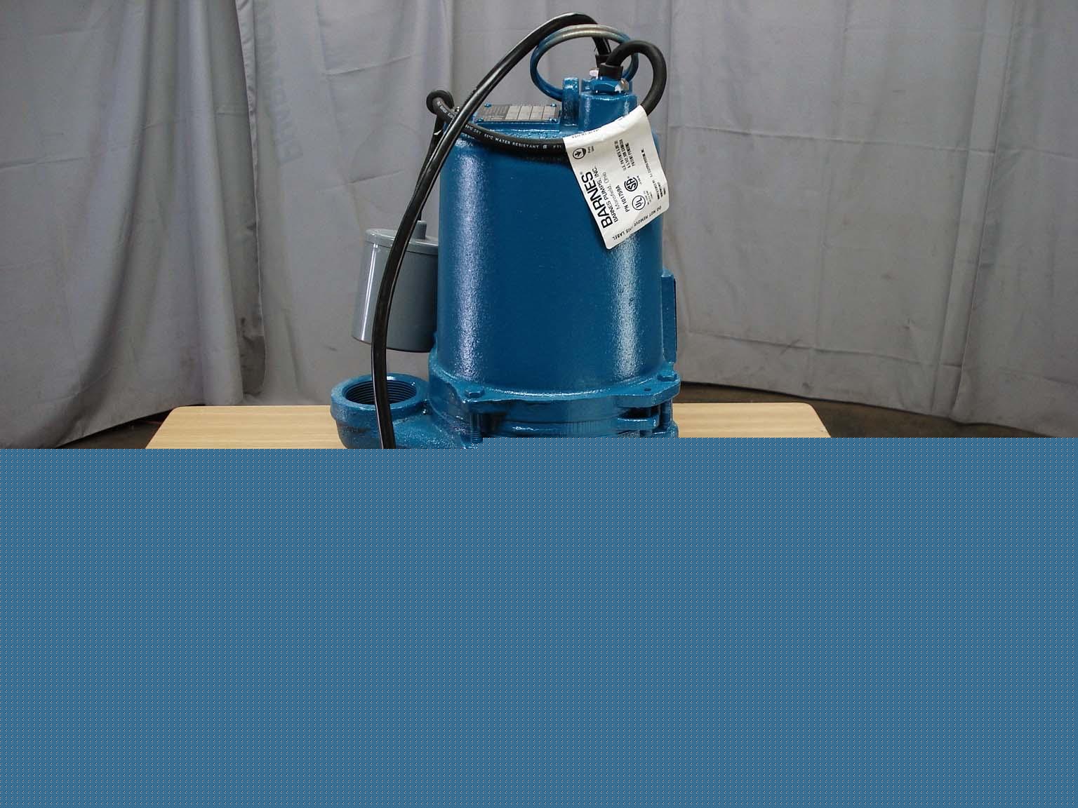 Barnes submersible sump pump BP314AU