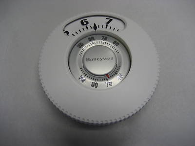 Honeywell T87N1026 round easy-to-see thermostat T87N