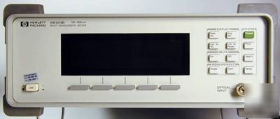 Hp/agilent 86120B multi-wavelength meter *full refurb*