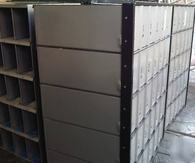 30 door unit aluminum commercial mailboxes + keys H2230