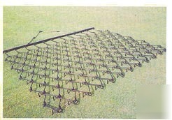 6' hackett chain harrow tractor pull type free shipping