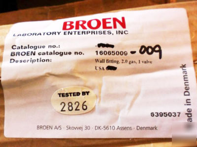 Broen service valve fitting - air - 16065009 - 15065009