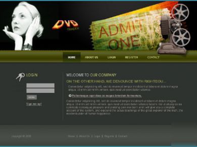 Dvd trader website includes free domain name 