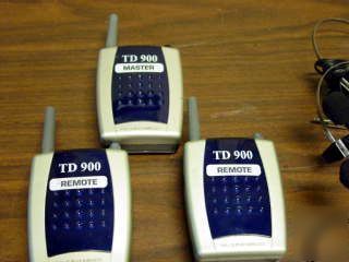 Eartec wireless intercom system TD900 TD903