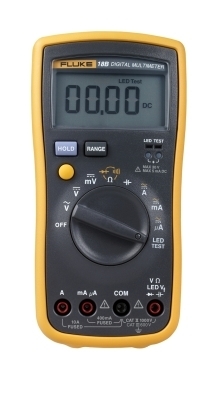 Fluke 18B F18B digital multimeter 18B=15B+led ac dc ohm