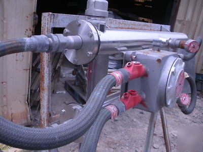 Halon? fire suppression unit & march centrifugal pump