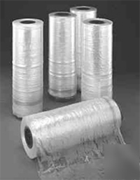 125 30X42 4 mil clear plastic poly bags on roll 30 x 42