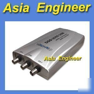 250MSA/s pc-based usb digital storage oscilloscope 2250