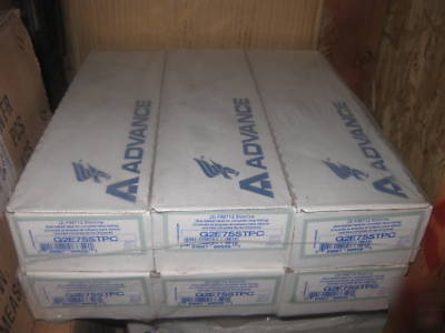 6 ballasts lighting advance slimline F96T12 G2E75STPC