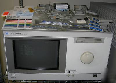 Agilent/hp 16500B logic analysis system w/accessories 