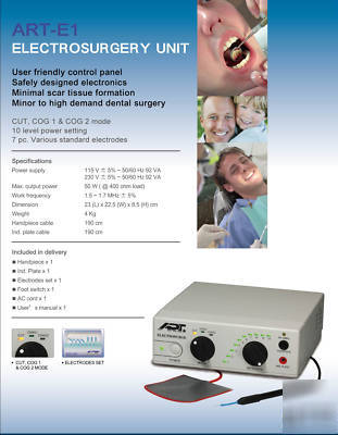 Dental veterinary medical electrosurgery ART_E1