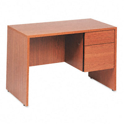 Global indus genoa sers 1'le right pedestal desk, oak