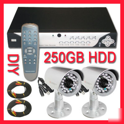 Home business security cctv system network dvr cameras