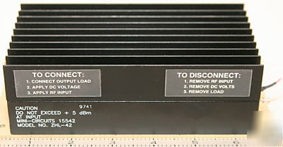 Mini-circuits zhl-42 amplifier 700-2400MHZ 30DB +28DBM