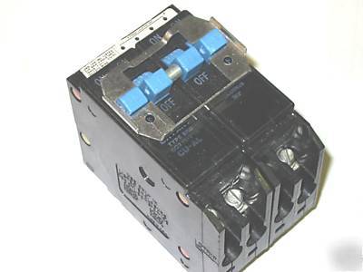 New 3 BQ215215 4 pole quad circuit breaker twin 2P 15A 