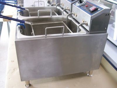 New commercial pro countertop deep fryer double CPF32 