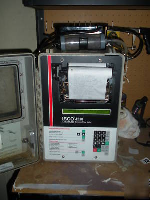 New teledyne isco 4230 bubbler flow meter - cost $3895 