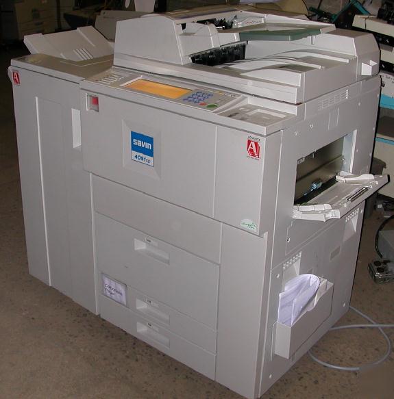 Savin 4051SP 51PPM business network copier/printer w/op