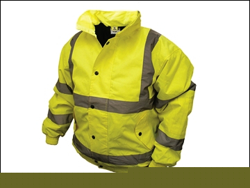 Scan hi-vis bomber jacket yellow - extra large