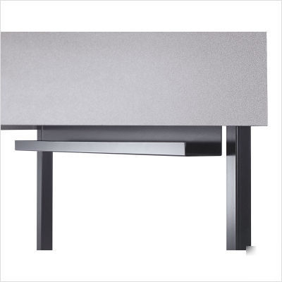 Smith carrel black wire management tray
