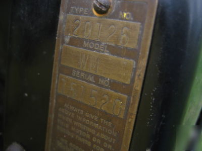 Vintage home built one wheel drive 