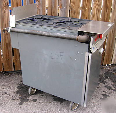 Vulcan 2 burner natural gas range model GHX45 