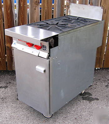 Vulcan 2 burner natural gas range model GHX45 