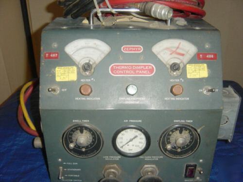 Zephyr 2 zone thermo dimpler control panel w/timer/heat