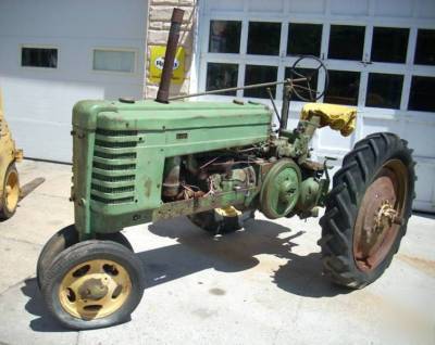 1941 john deere h antique gas tractor ie- m l la b mt