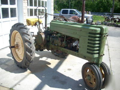 1941 john deere h antique gas tractor ie- m l la b mt