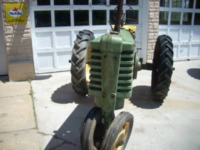 1941 john deere h antique gas tractor ie- m l la b mt