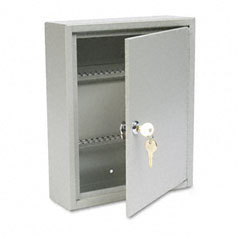 Buddy products recycled steel locking key cabinet