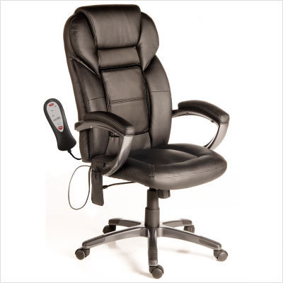 Executive office chair w shiatsu massager
