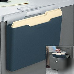 Fellowes 7526201 desk edge file 12 1/4 x 3 1/2 x 8 1/4