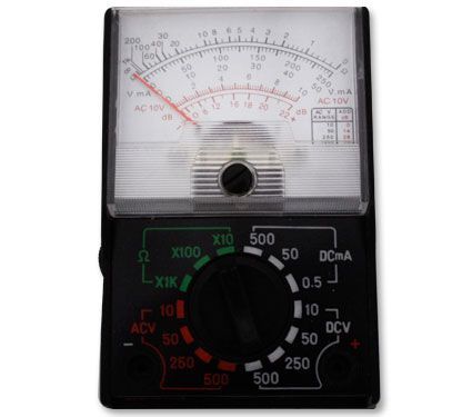 Lot of 99 student analog multimeters voltage testers