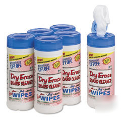 Motsenbockers liftoff dry erase board cleaner wipes