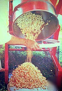 New kettle corn sifting and bagging stations