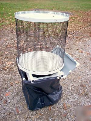 New kettle corn sifting and bagging stations