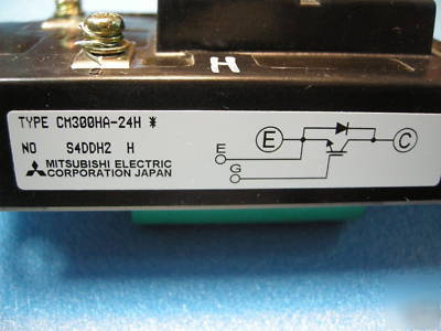 Original mitsubishi CM300HA-24H single igbt, 300A/1200V